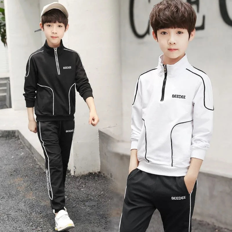 Coat Set Sweatshirt Exercise Boy´s Clothing Children's 7 12 Years Clothes 11 Kids Winter Autumn Sets Boys Outfit Suit Wear Boy's