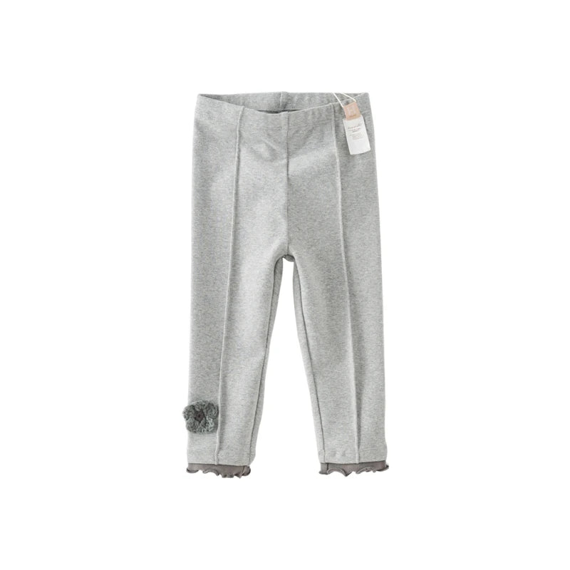 Dave Bella Children's Cotton Tight Leggings Spring Autumn Long Pants Outdoor Sport Leggings Casual Elastic Pants DB3236098