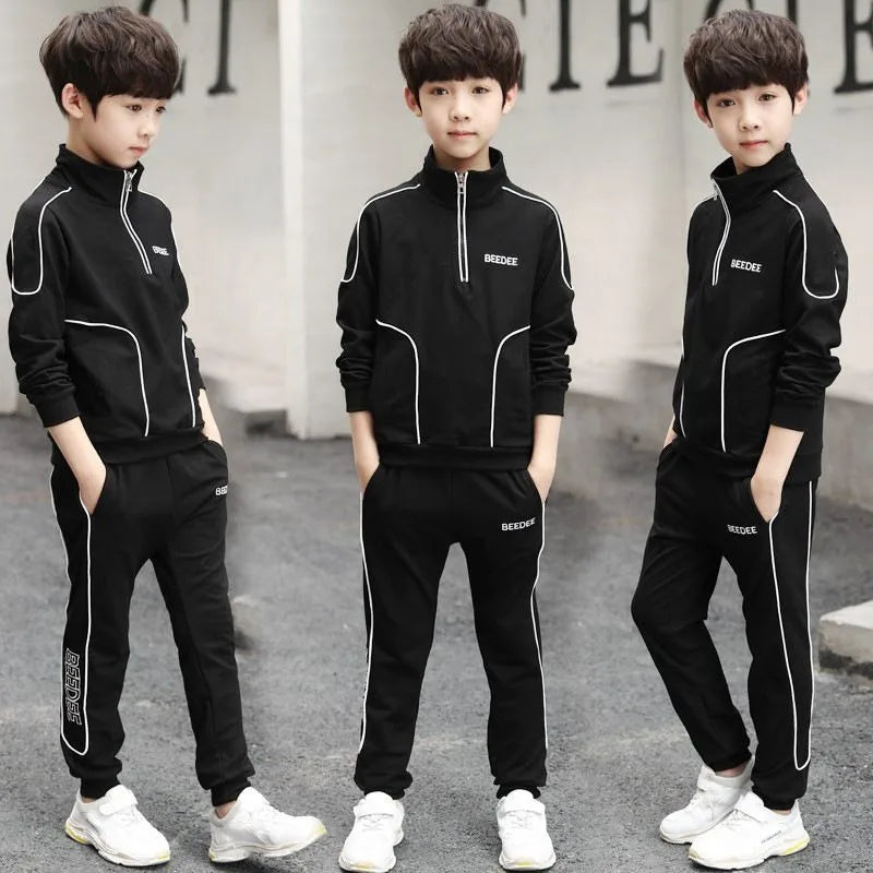 Coat Set Sweatshirt Exercise Boy´s Clothing Children's 7 12 Years Clothes 11 Kids Winter Autumn Sets Boys Outfit Suit Wear Boy's