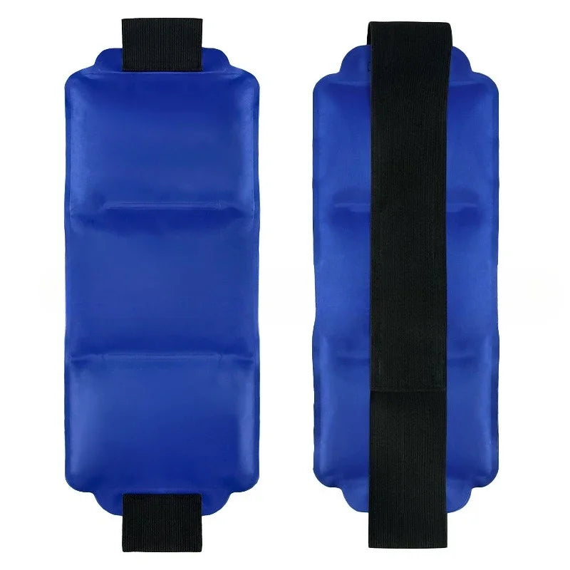 Adjustable Hot/Cold Therapy Wrap – Reusable Gel Ice Pack for Neck, Back & Muscle Recovery with Secure Fastening