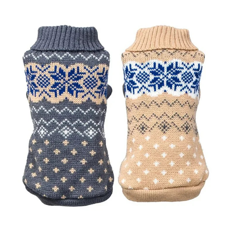 Pet Dog Sweater Cats Winter High-quality Knitted Strong Warmth for Small Large Dogs Cats Clothing