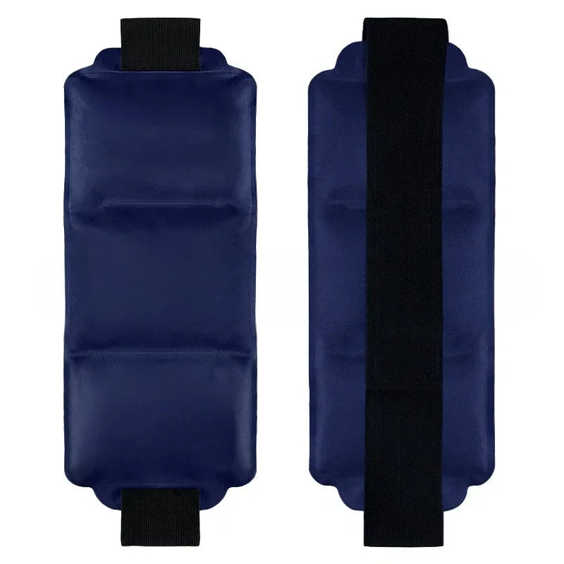 Adjustable Hot/Cold Therapy Wrap – Reusable Gel Ice Pack for Neck, Back & Muscle Recovery with Secure Fastening
