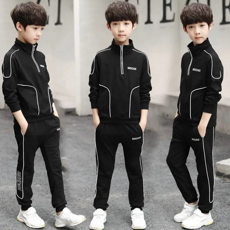 Coat Set Sweatshirt Exercise Boy´s Clothing Children's 7 12 Years Clothes 11 Kids Winter Autumn Sets Boys Outfit Suit Wear Boy's