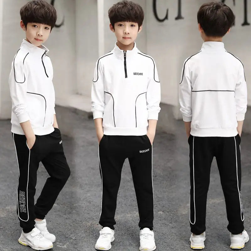 Coat Set Sweatshirt Exercise Boy´s Clothing Children's 7 12 Years Clothes 11 Kids Winter Autumn Sets Boys Outfit Suit Wear Boy's