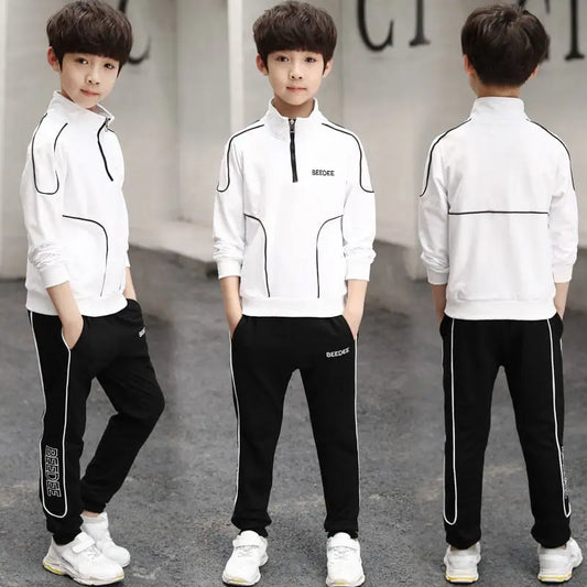 Coat Set Sweatshirt Exercise Boy´s Clothing Children's 7 12 Years Clothes 11 Kids Winter Autumn Sets Boys Outfit Suit Wear Boy's