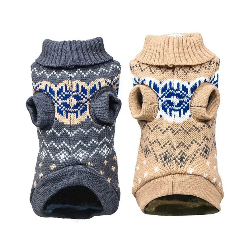 Pet Dog Sweater Cats Winter High-quality Knitted Strong Warmth for Small Large Dogs Cats Clothing