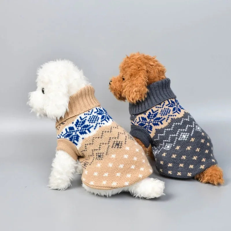 Pet Dog Sweater Cats Winter High-quality Knitted Strong Warmth for Small Large Dogs Cats Clothing